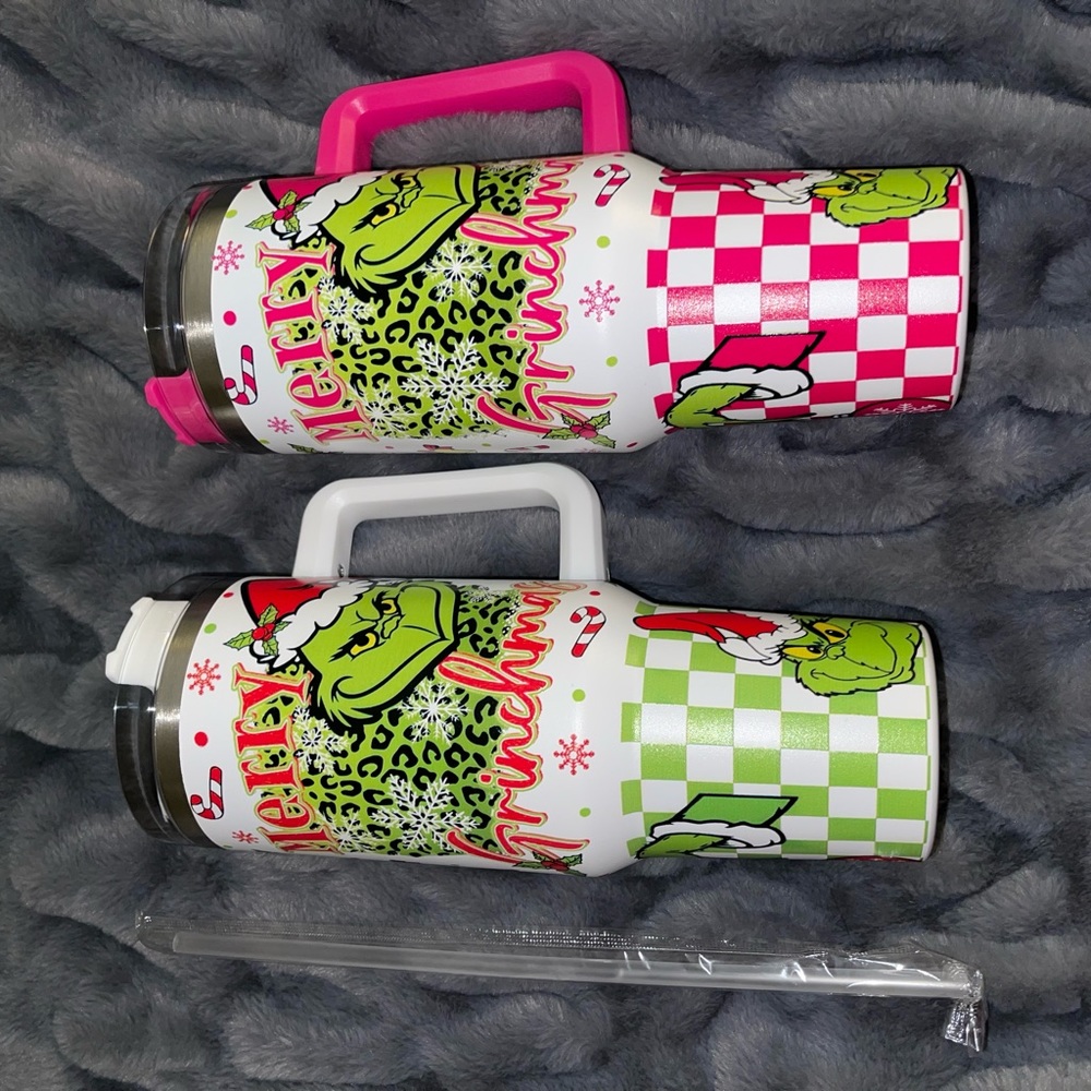 Super cute grinch tumblers - Picture 4 of 7